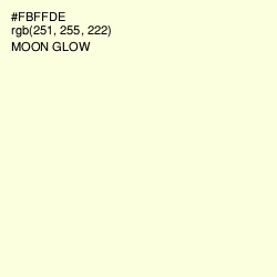 #FBFFDE - Moon Glow Color Image